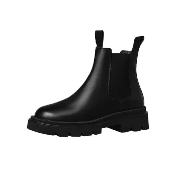 【dme】 Short Chelsea Boots 5cm Women's Black