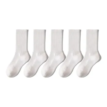 YINSHILIANGPIN Mid Calf Socks Men's 5 Pack