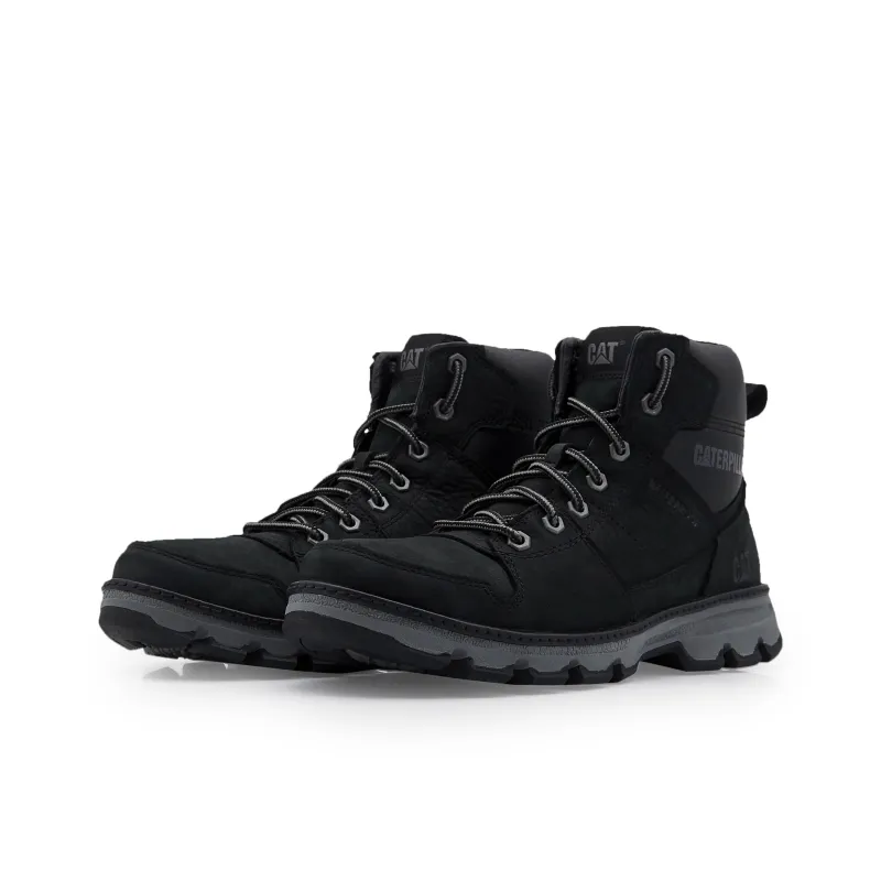 CAT Breathable Warm Slip Resistant Short Outdoor Boots Men's Black-1