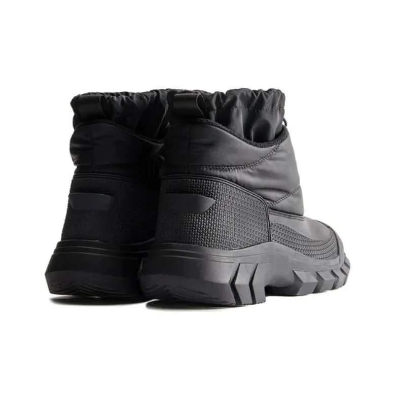 HUNTER Snow Boots Men Black-3