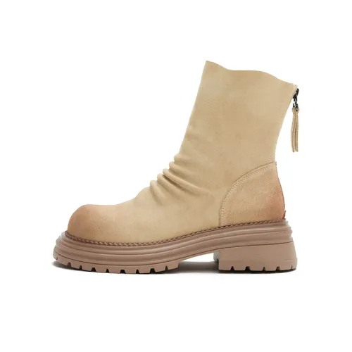 MASOOMAKE Slim Boots Ankle Boots Women's