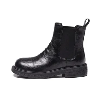 Bull Charm Short Chelsea Boots 4cm Women's