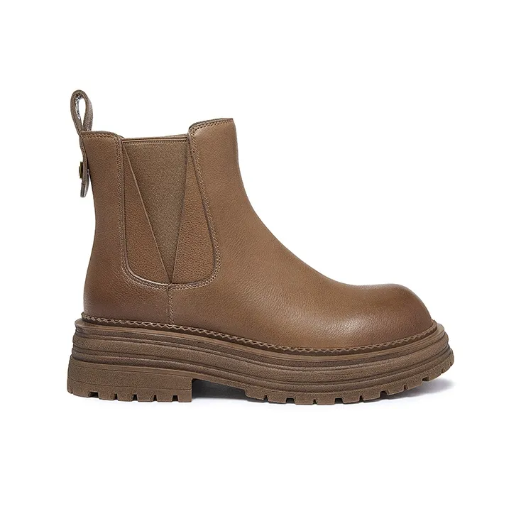 CAMEL Short Chelsea Boots Women's-6