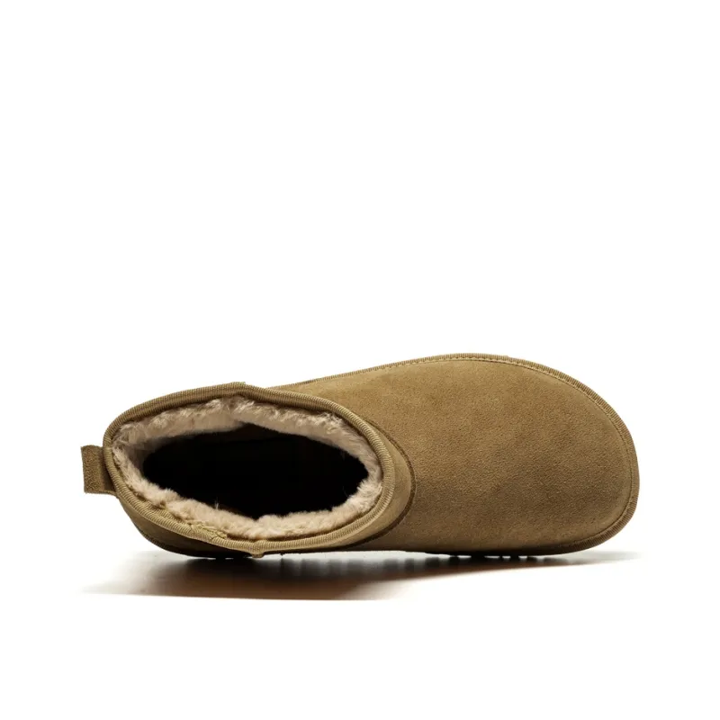 LEAVELAND Warm Crew Snow Boots Unisex-4