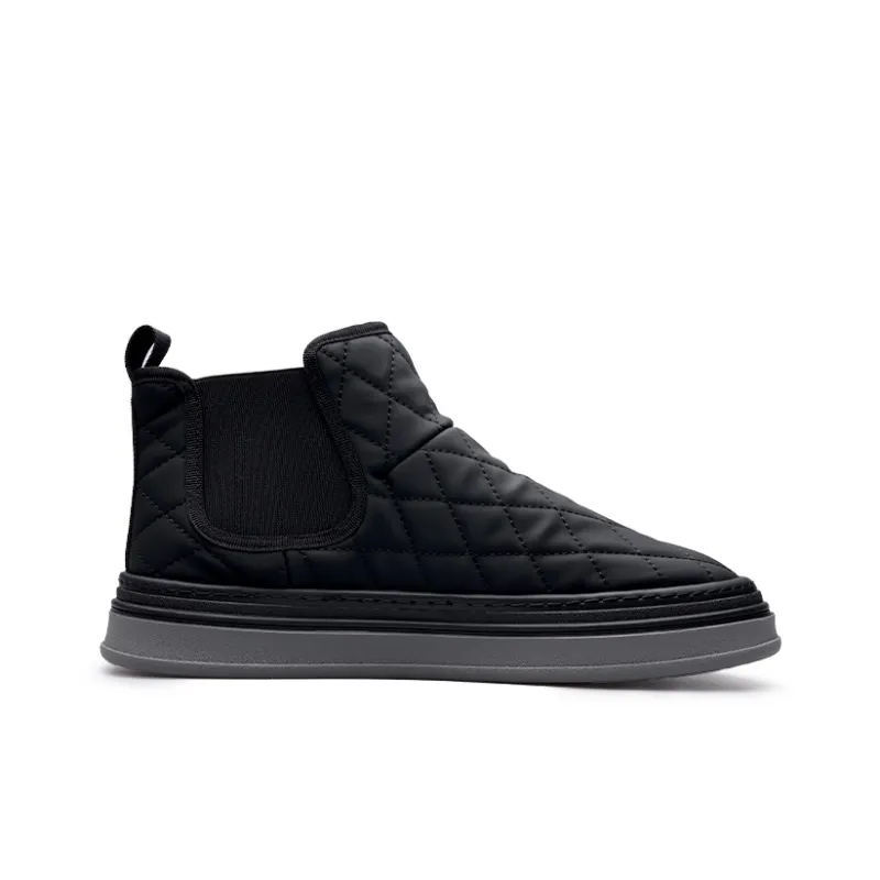 PARDASAUL Short Chelsea Boots Men's Black-6