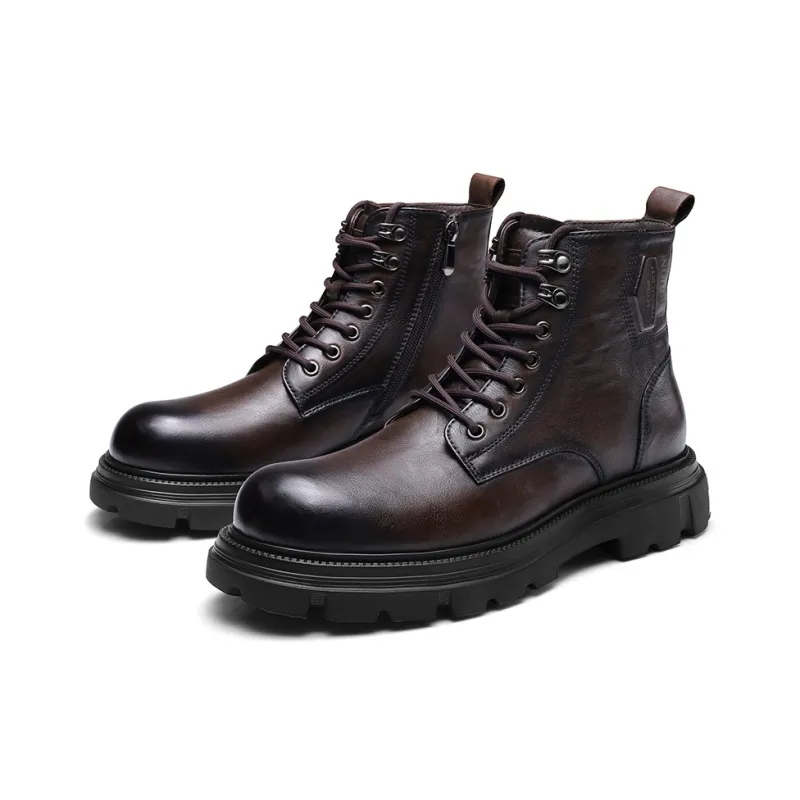 Strongman 3515 Martin Boot Men's Black Brown-8
