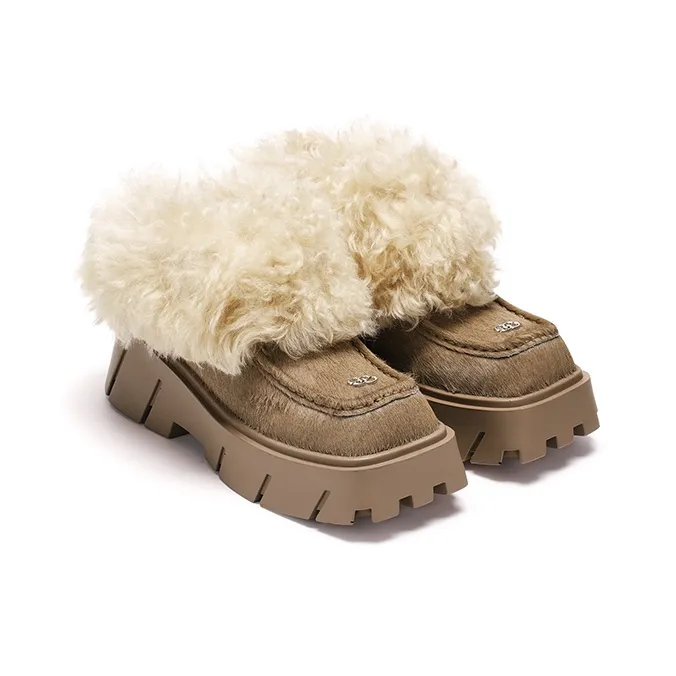 Lost In Echo Warm Ankle-Length Snow Boots Women's 6cm-4