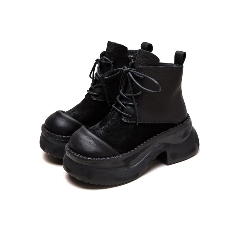 MATA Short Martin Boot 8CM Women's-6