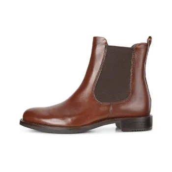 Ecco Shaping Collection Short Chelsea Boots 2.5CM Women's Brown