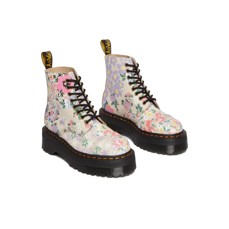 Dr.Martens SINCLAIR Short Martin Boot Women's Beige-2