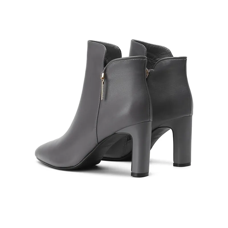 VEDULLAR Ankle Boots Women's Black/Gray-8