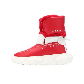 NORVINCY Snow Boots Unisex Red