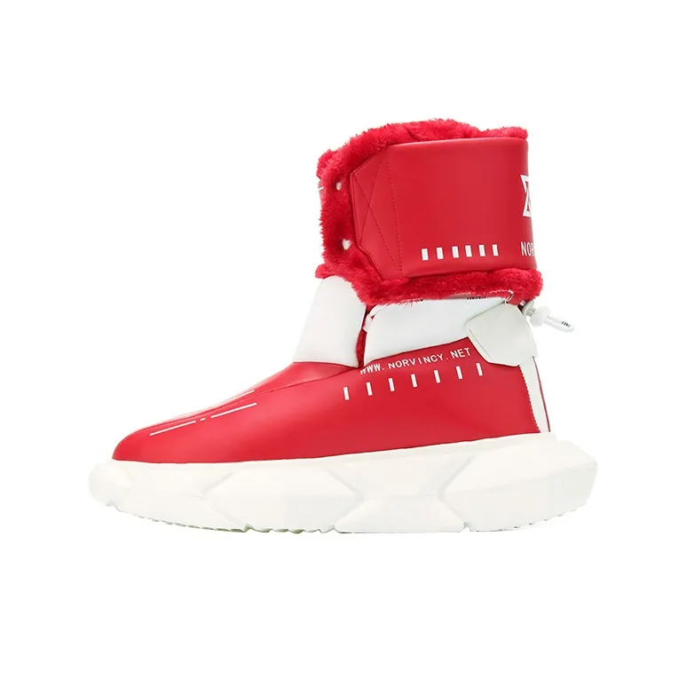 NORVINCY Snow Boots Unisex Red-0