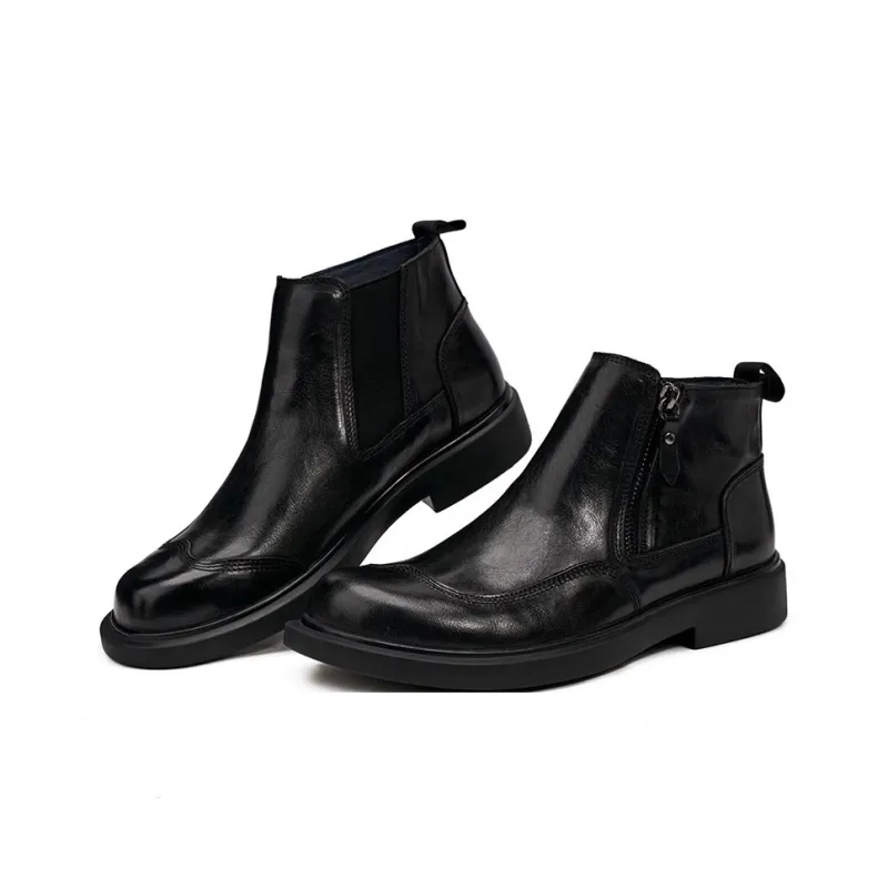 Voguhomme Ankle Boots 3.3cm Men's-1