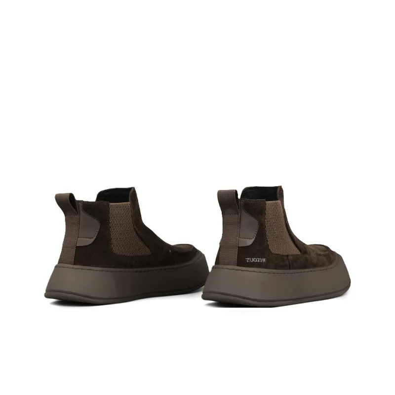 ZUOZHE Short Chelsea Boots Men's-4