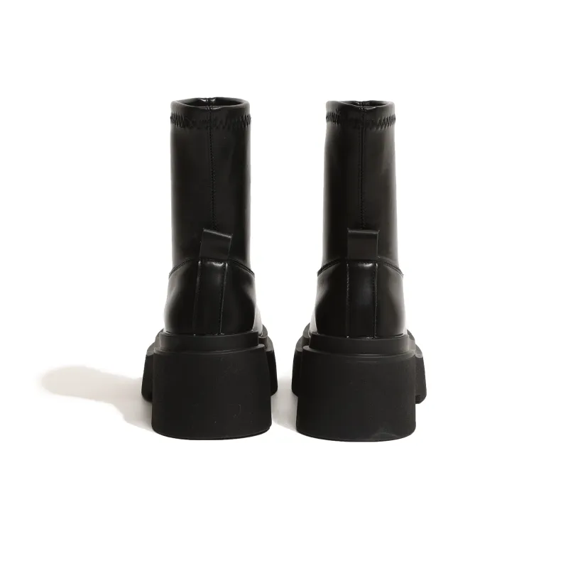 Moon Veil Ankle Boots Women's Black/Beige-9
