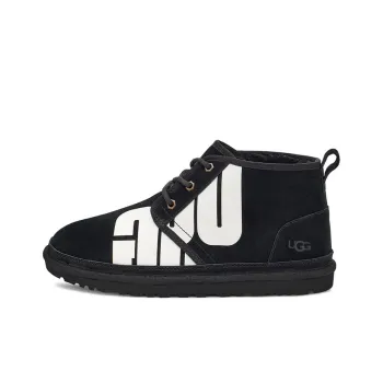 UGG Neumel Boot Chopd Black White