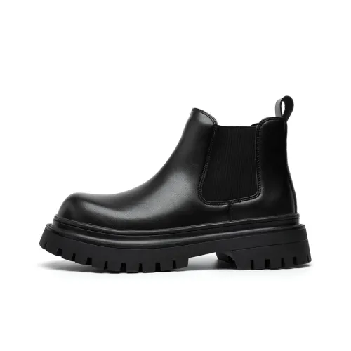 Product B Short Chelsea Boots Men's Black