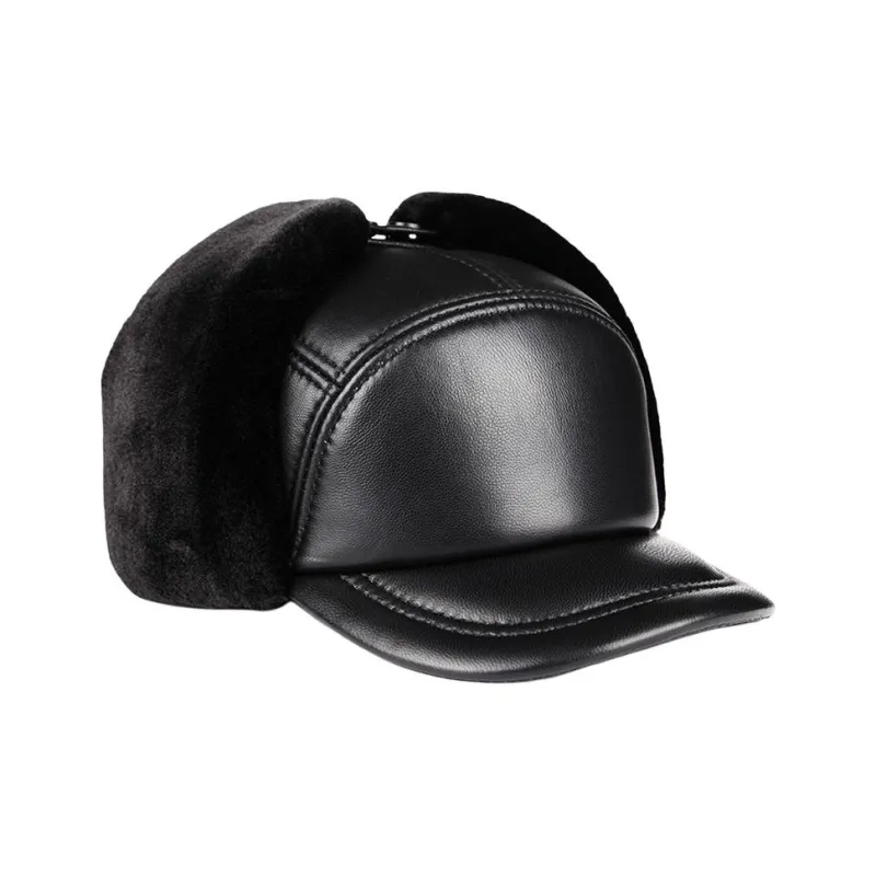 TUCANO Sheepskin Baseball Caps Unisex-3