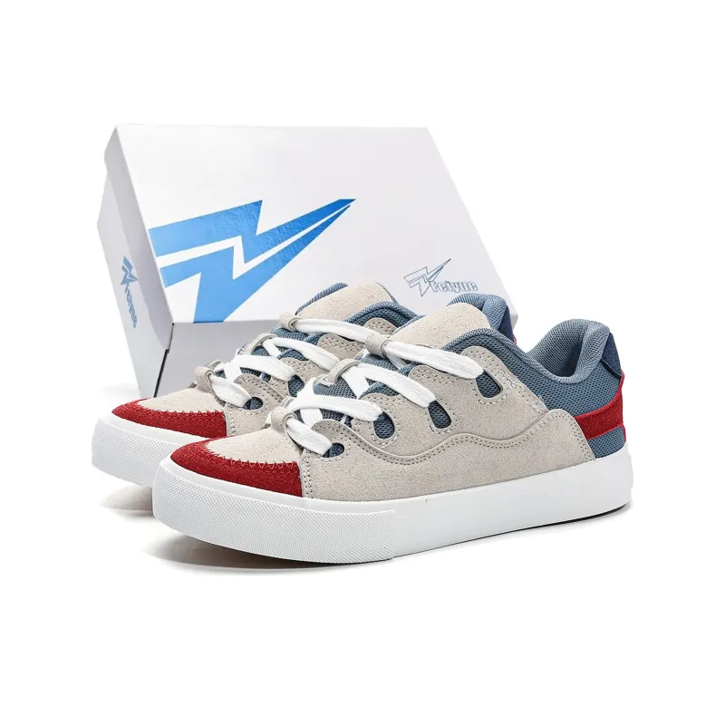 Dafu Leaps Forward Anti-Slip Wear-Resistant Low-Top Skateboard Shoes Unisex-6