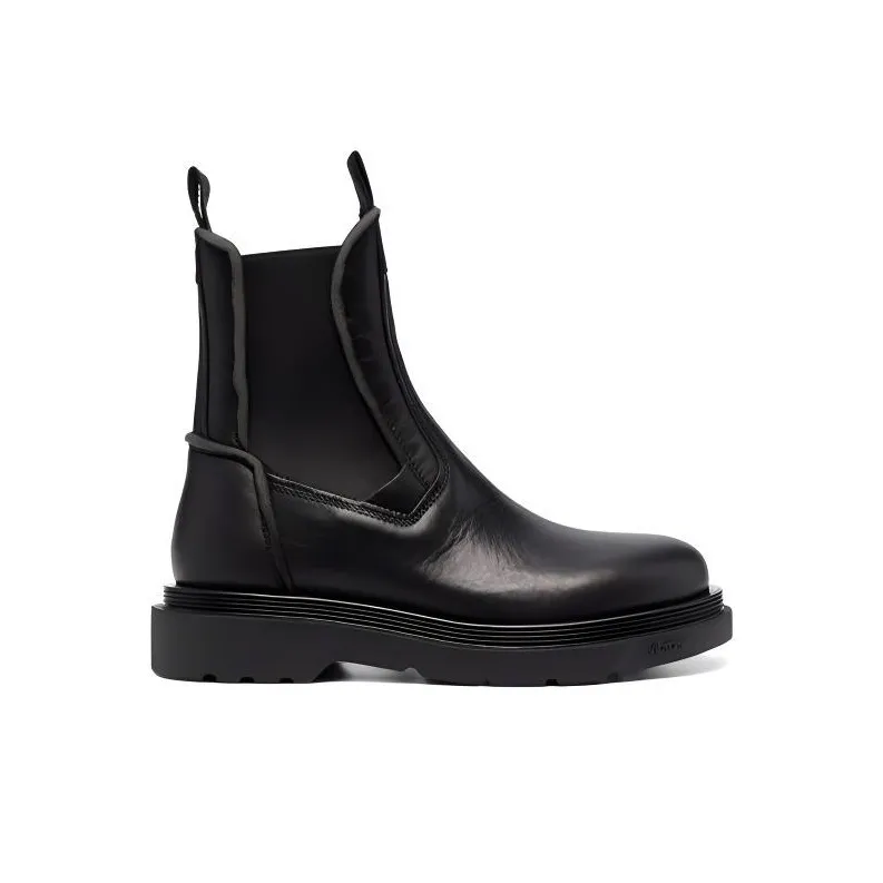 BUTTERO Leather Chelsea Boots-1