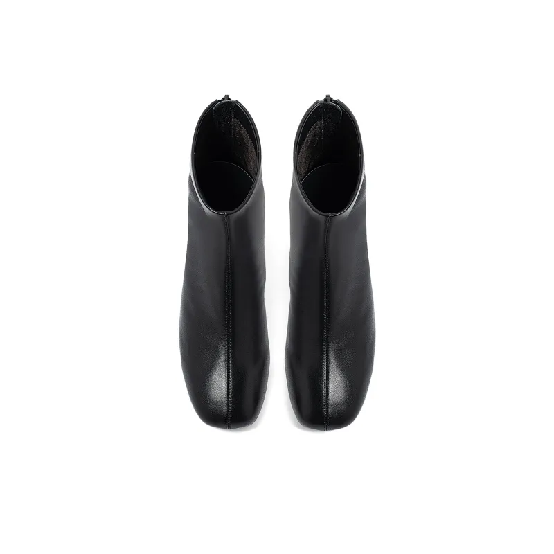 COMELY Ankle Boots Women's Black/Ecru-8