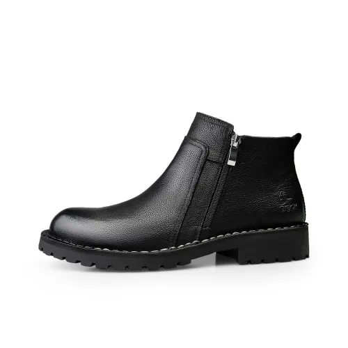 BECK Ankle Boots Men Black