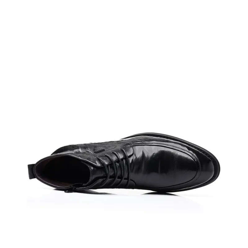 GZZ Ankle Boots Men Black-2