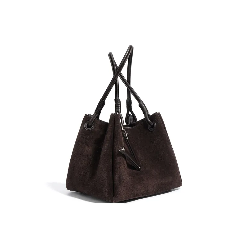 COURONNE Anti velvet Cowhide Shoulder Bag Regular Women's Multicolor-4