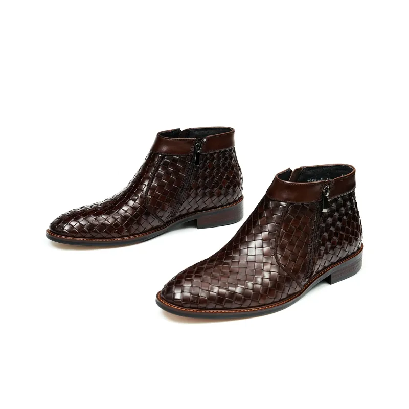 ASTON M.JAZZ Ankle Boots 3cm Men's-10