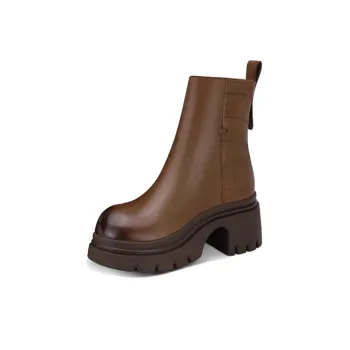 JESSICA SOPHIA Ankle Boots 4.5cm Women's Brown