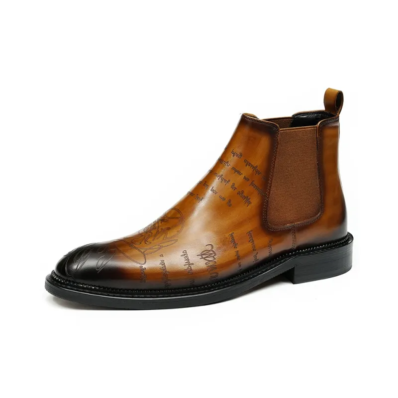 ASTON M.JAZZ Short Chelsea Boots Men's-1
