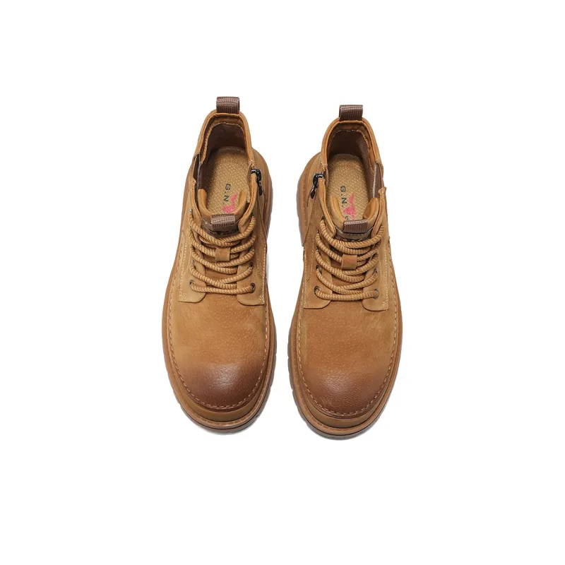 G.N.SHIJIA Short Martin Boot Men's-8