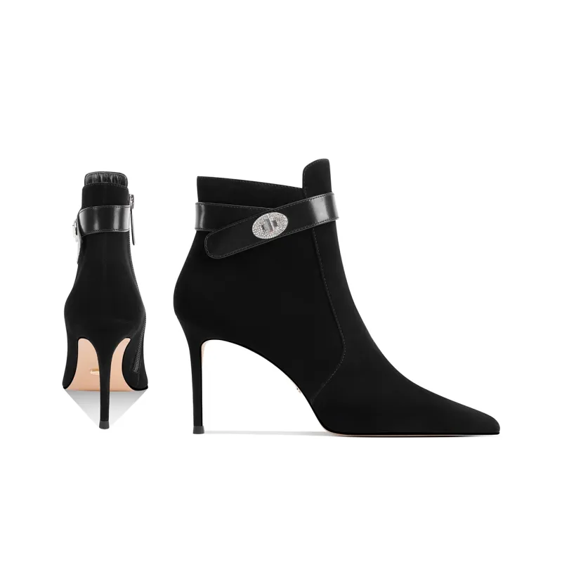 Shesrim Ankle Boots Women's Black-2