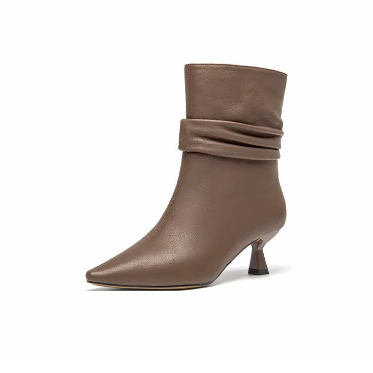 AITA Ankle Boots Women's Khaki/Black-1