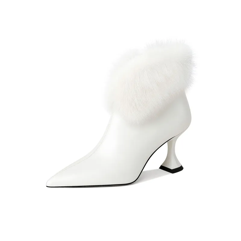HAOYASENNU Ankle Boots 6.5cm Women's-5