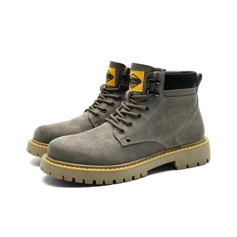 HLA Wear-Resistant Short Outdoor Boots 3.5cm Men's-8