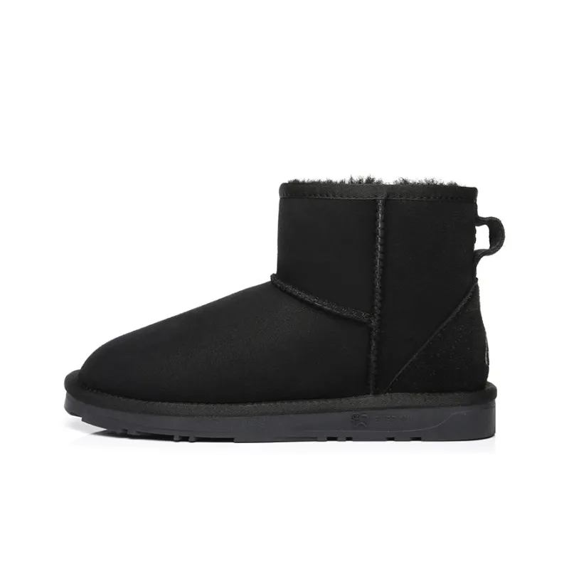 EVERAU Snow Boots Unisex Black-0
