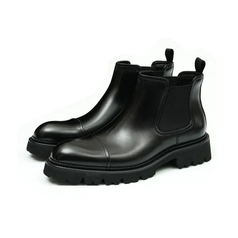 ASTON M.JAZZ 11.5cm Chelsea Boots Men's-2