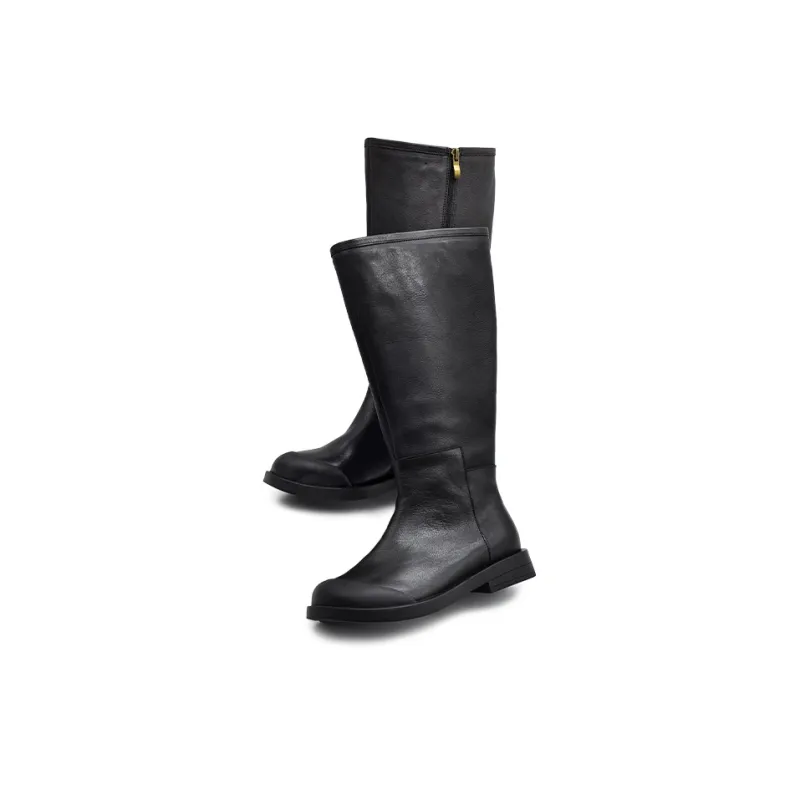 ARTMU Knee high Boots Women's Black/Coffee-1