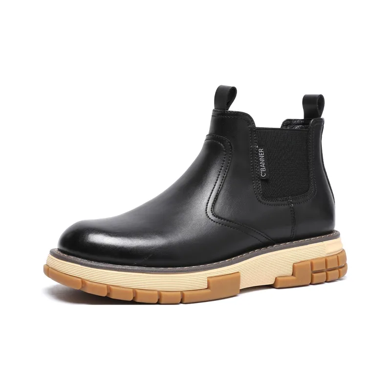 C°BANNER Chelsea Boots Men Black-2
