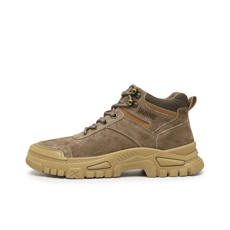 Dunnu Thermal Height Increasing Abrasion Resistant Short Outdoor Boots Men's-4