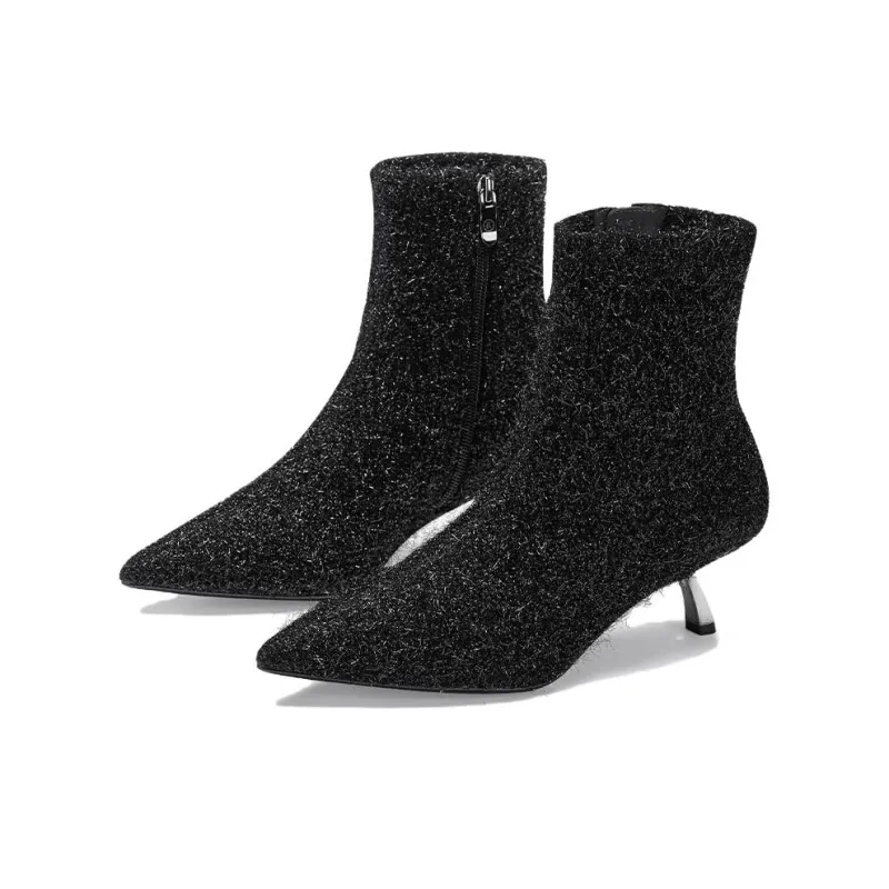 73Hours Green Forest Ankle Boots 5.5cm Women's-12