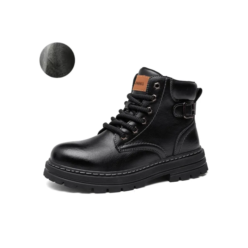 Dunnu Martin Boots Men Black-16