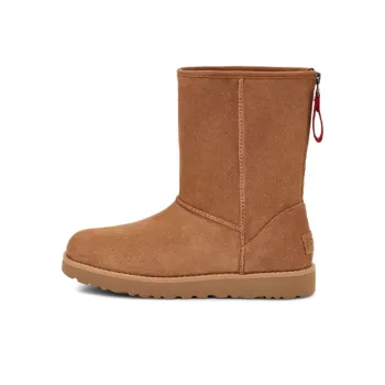 UGG W Classic Short Logo Zip Women's