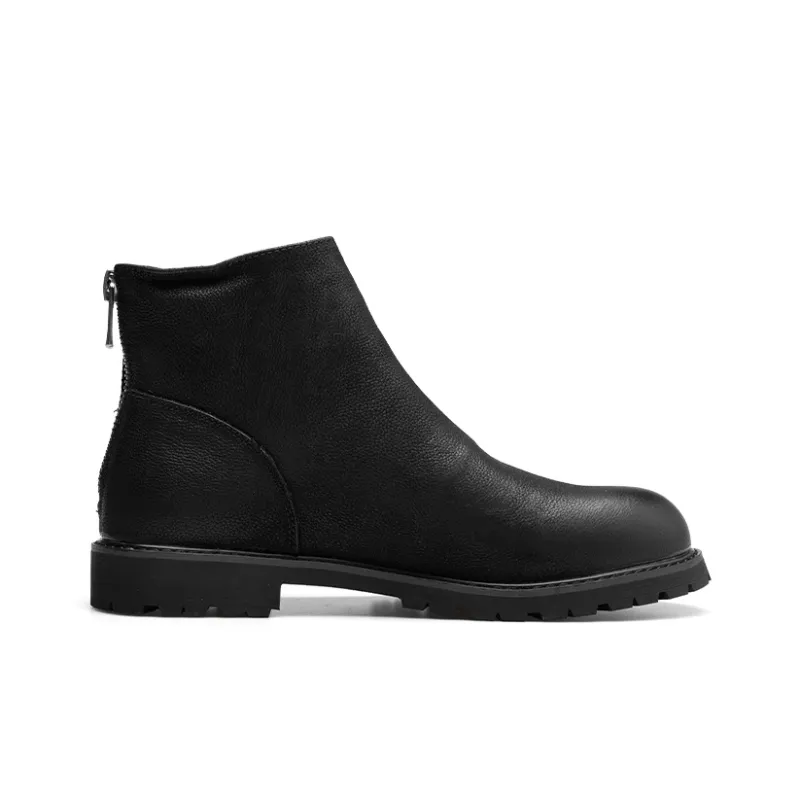 PARDASAUL Ankle Boots Men Black-1