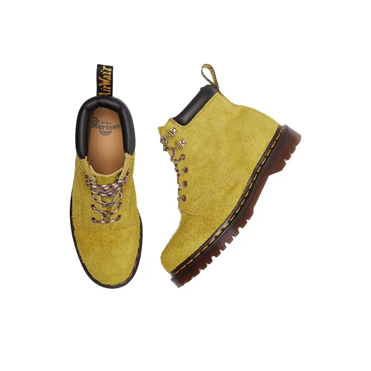 Dr.Martens 939 Ben Suede Hiker Style Boots 'Moss Green'-3