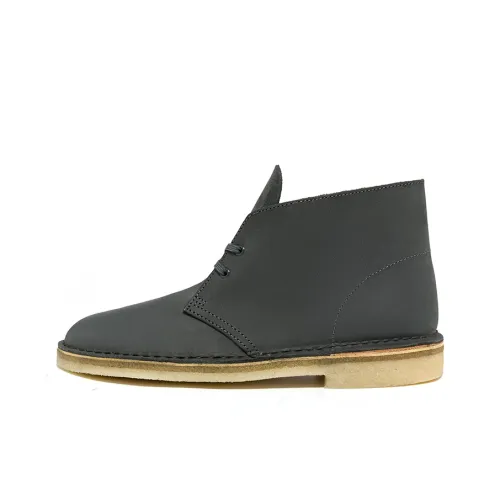 Clarks Martin Boots Men Dark Gray