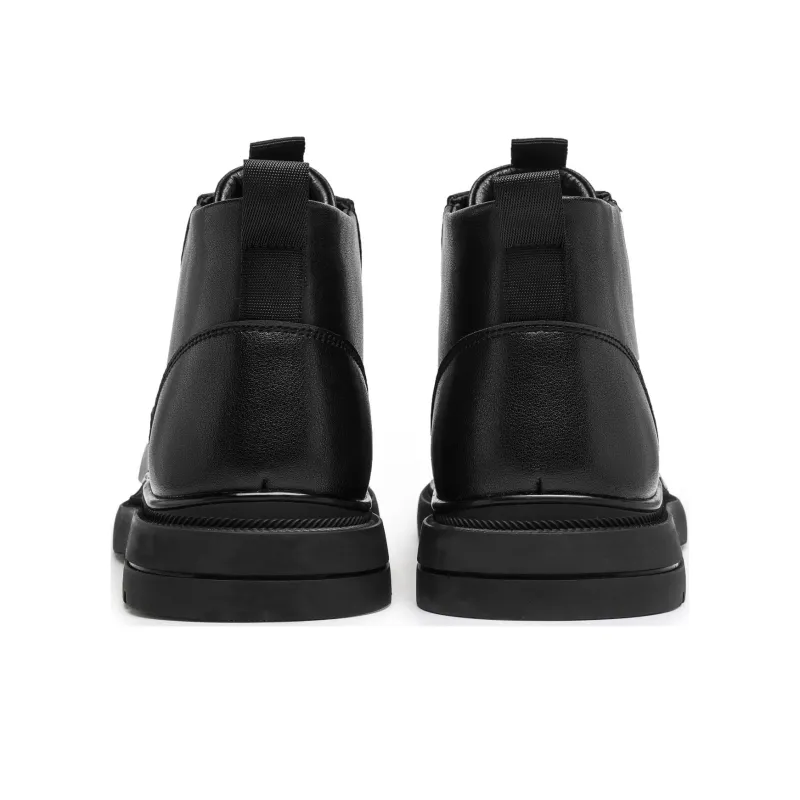 Shu Family Short Martin Boot Men's Black-2