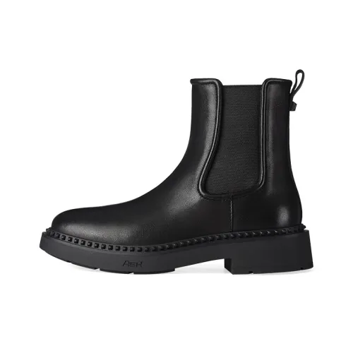 ASH MADISON Collection Chunky Heel Chelsea Boots Women's Black